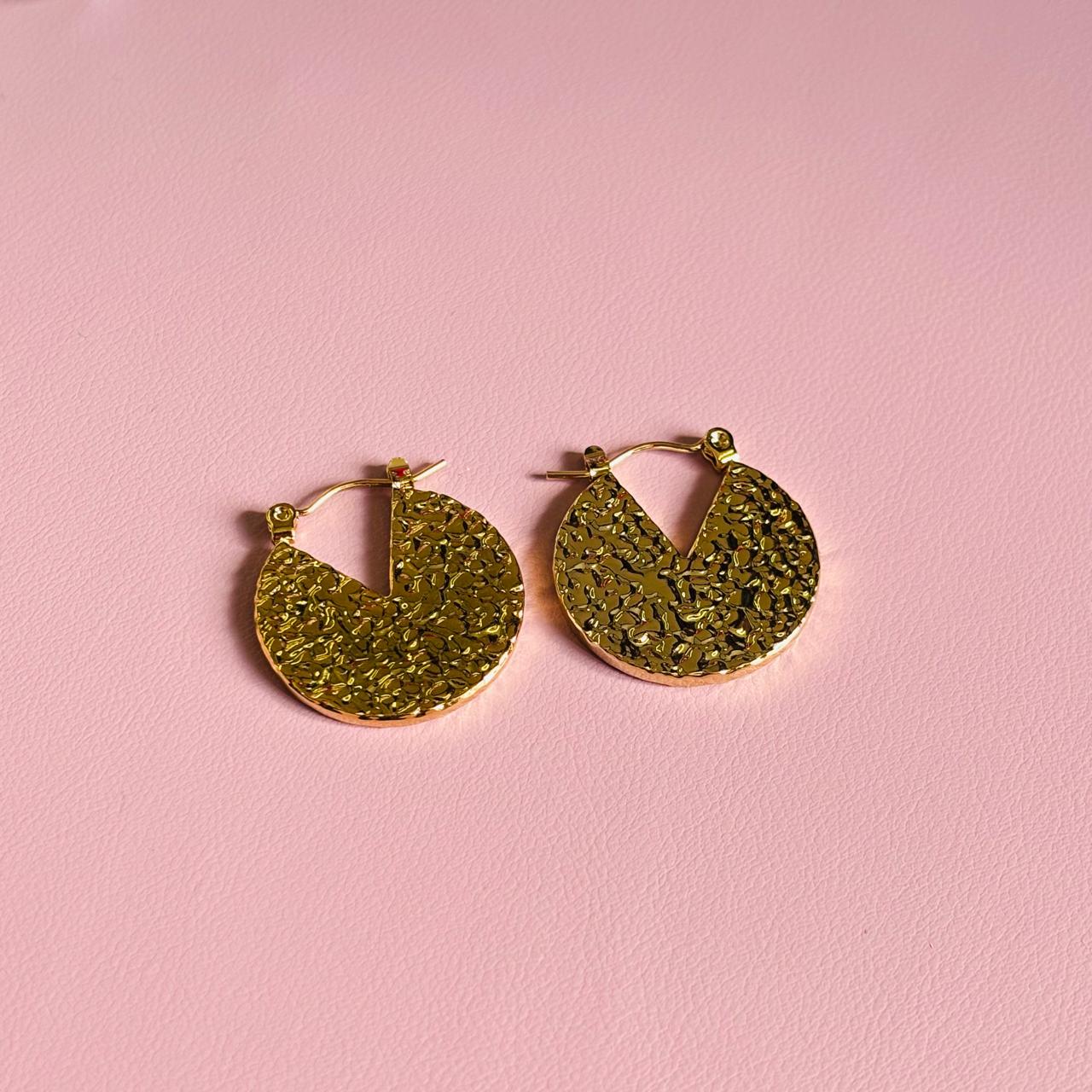 Golden Ripple Earrings