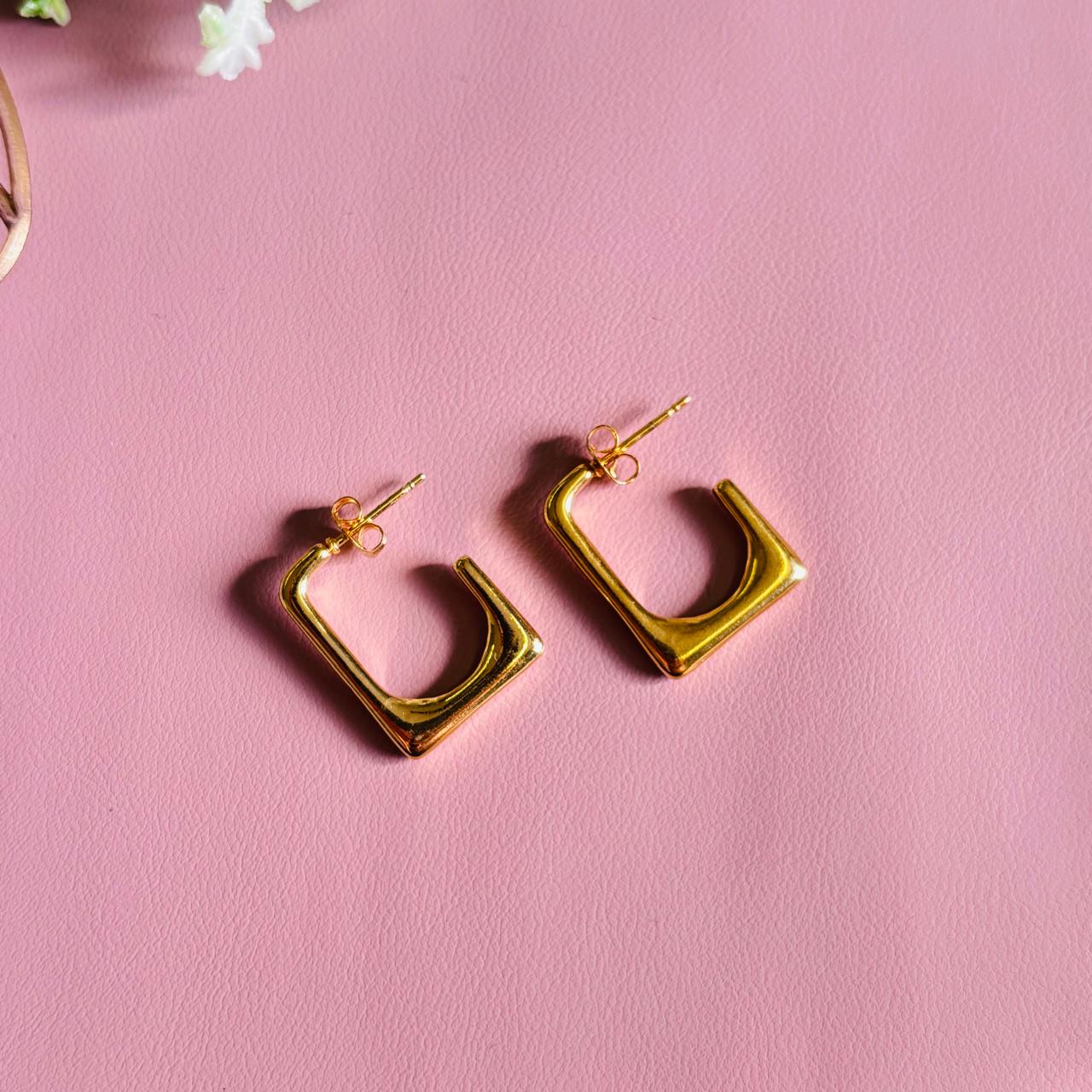 Square Statement Earrings