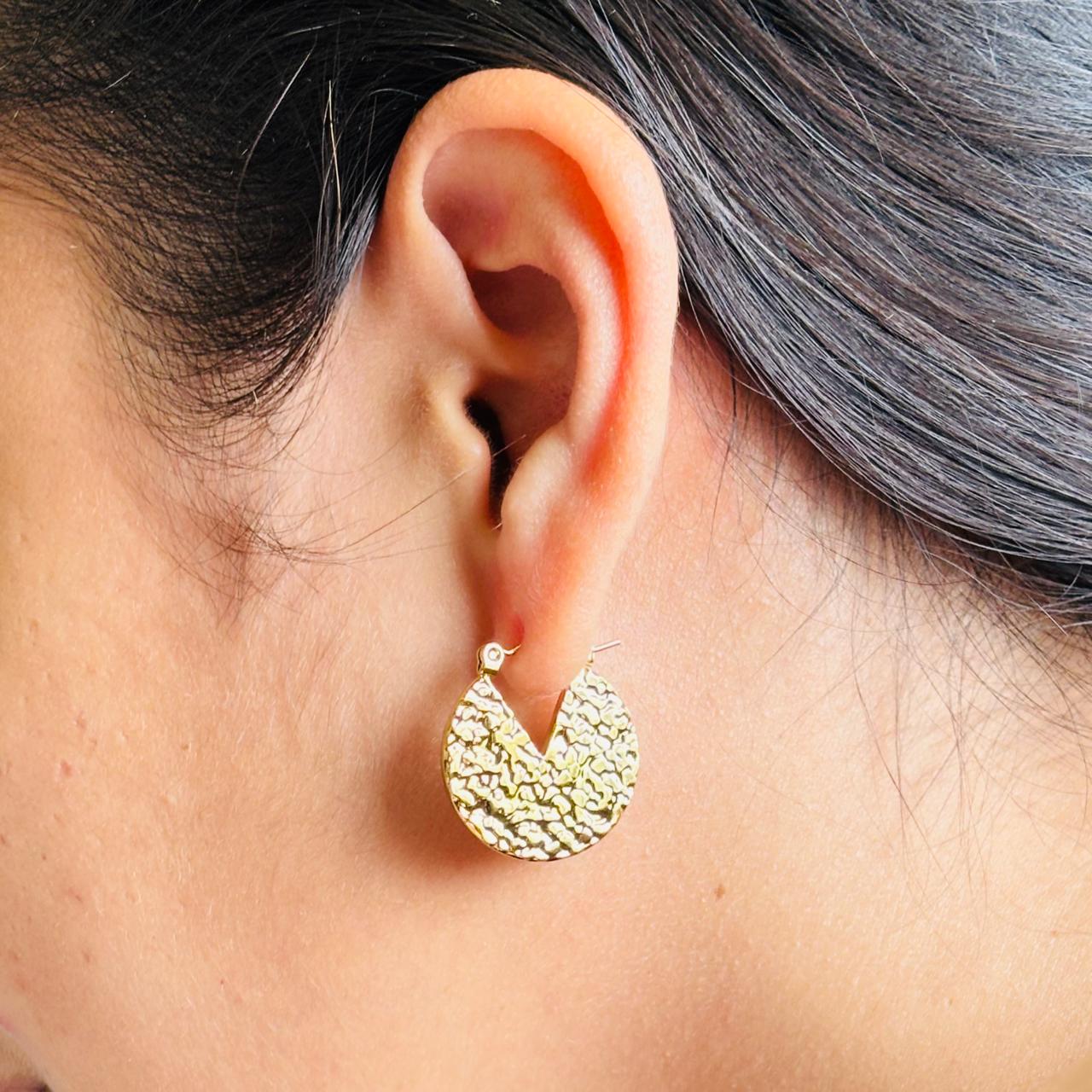 Golden Ripple Earrings