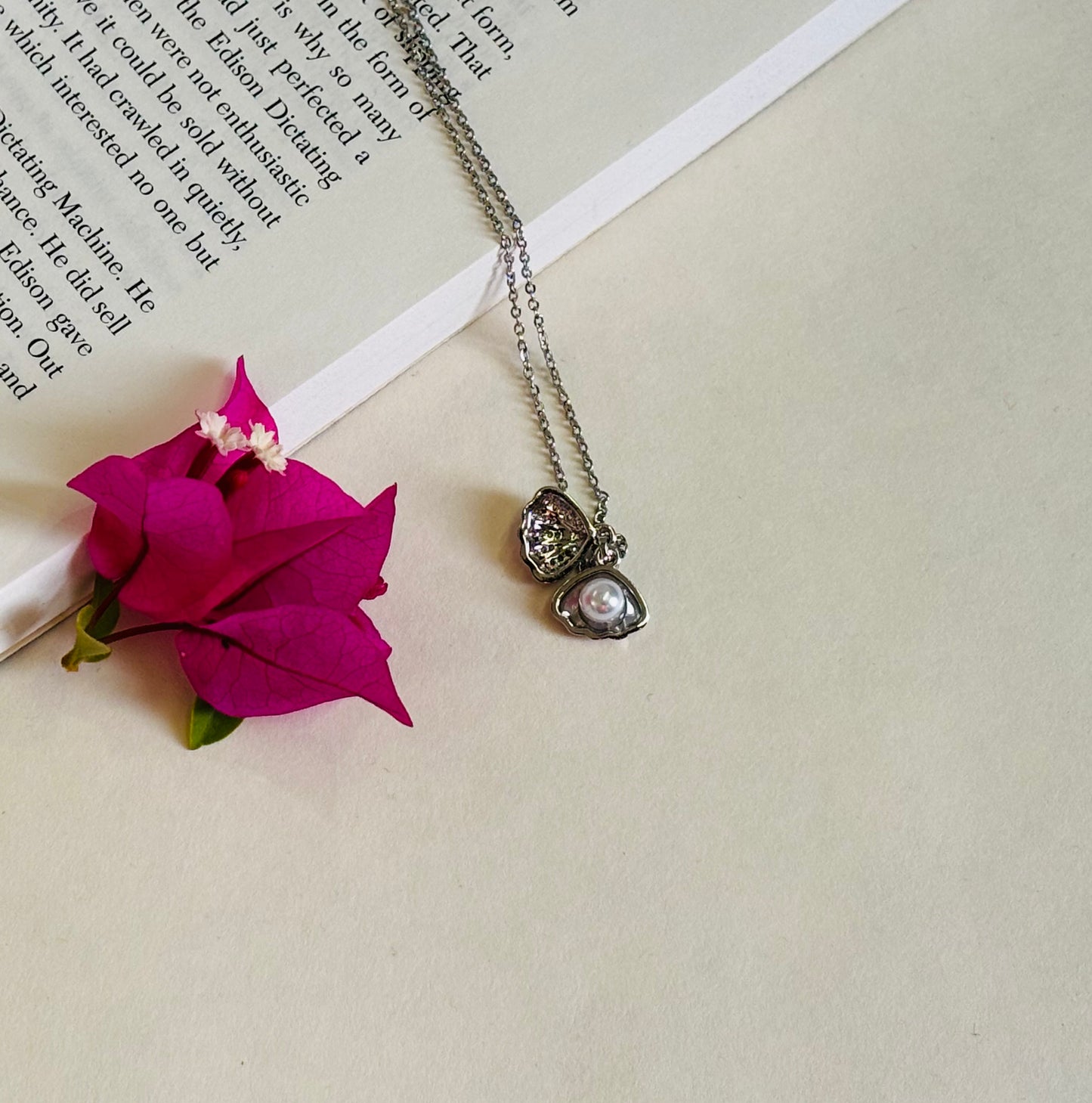Pearl in a Shell Pendant