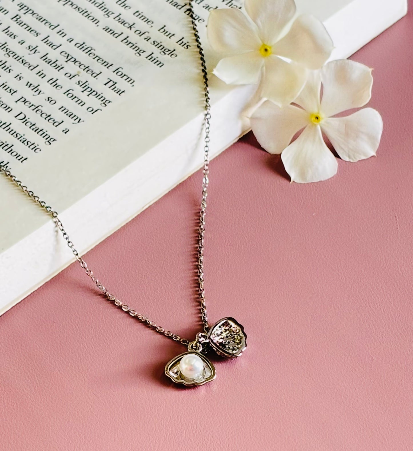 Pearl in a Shell Pendant