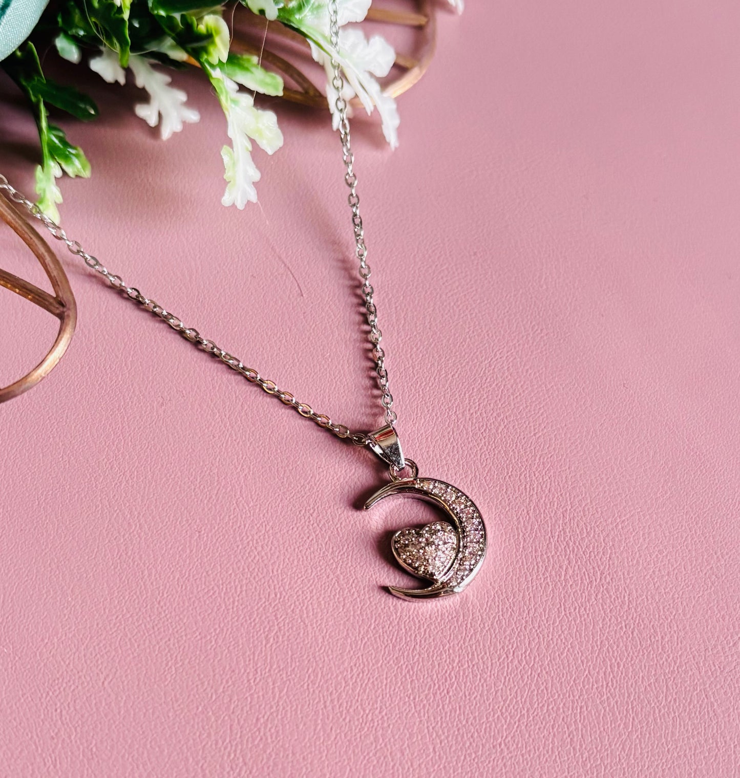 Luna Heart Pendant