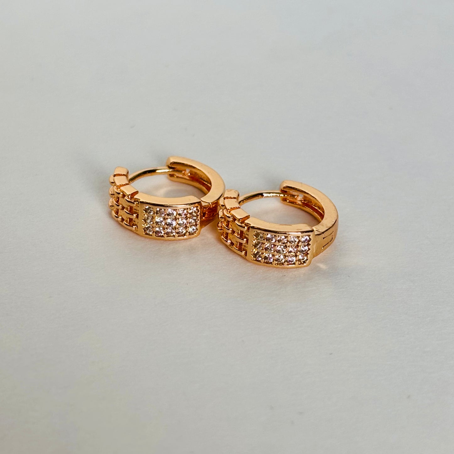 AD Studied Classic Hoop Earrings