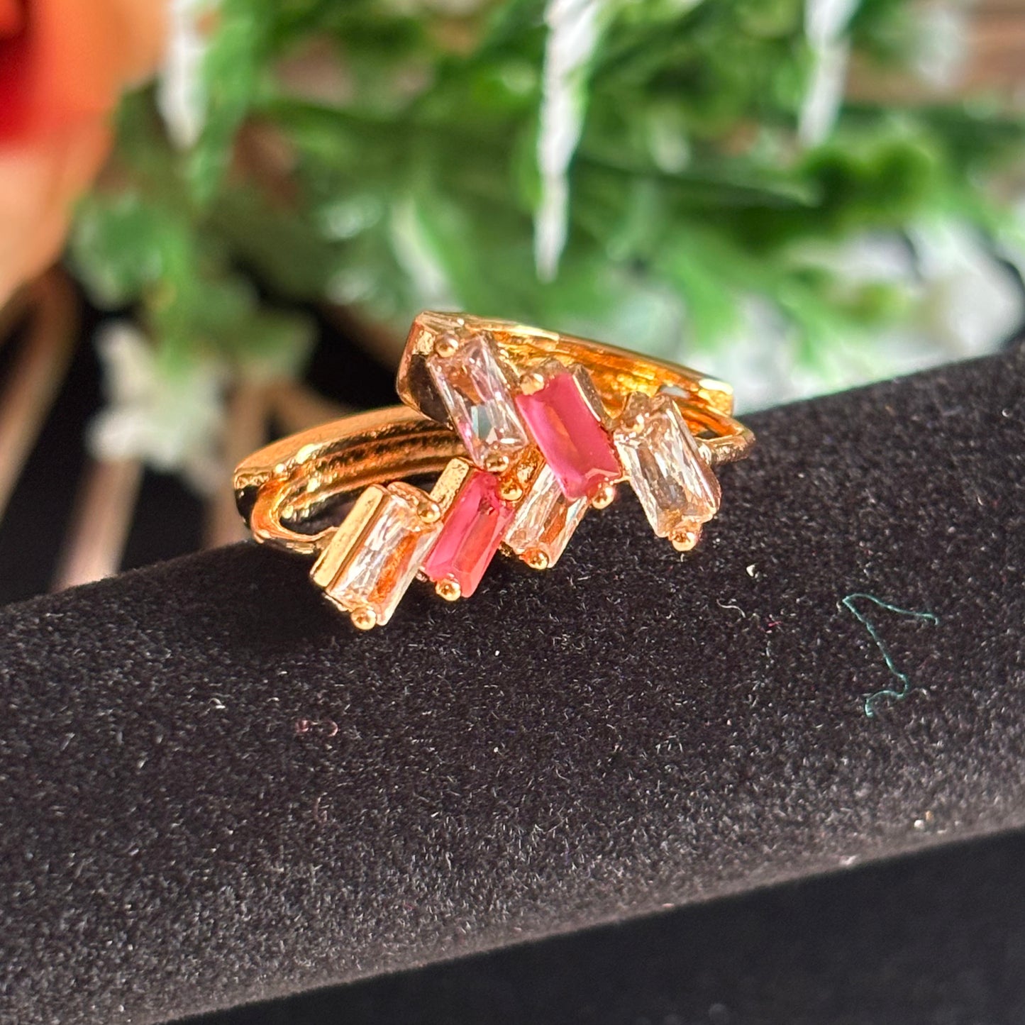 Zic-Zac Hoop Earrings