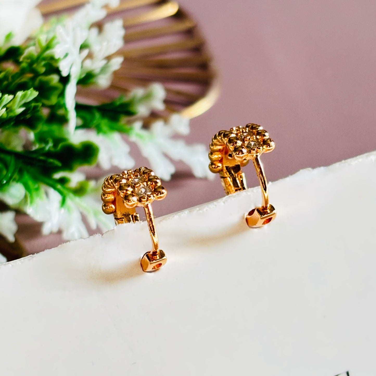 Classic Golden Hoop Earrings
