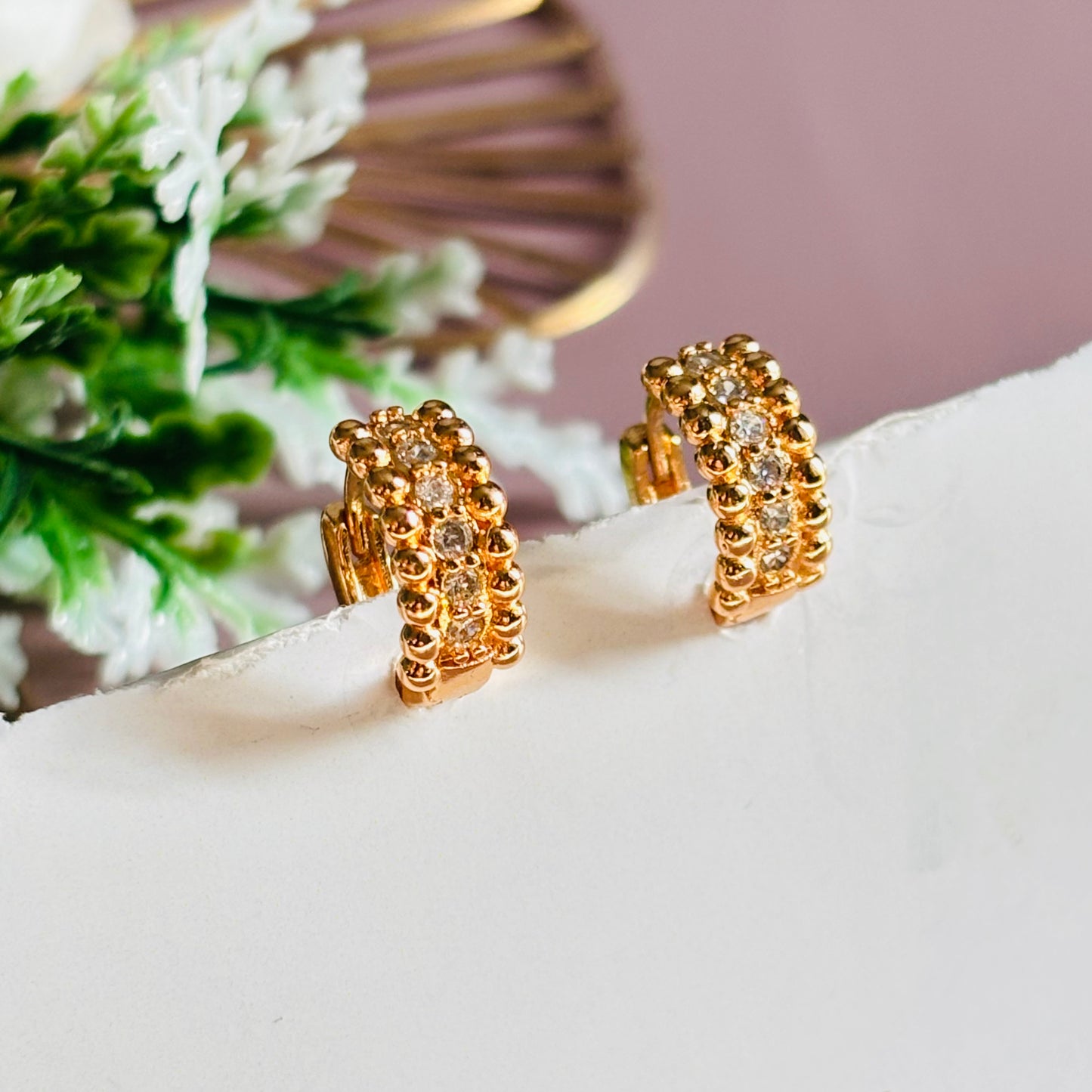 Classic Golden Hoop Earrings