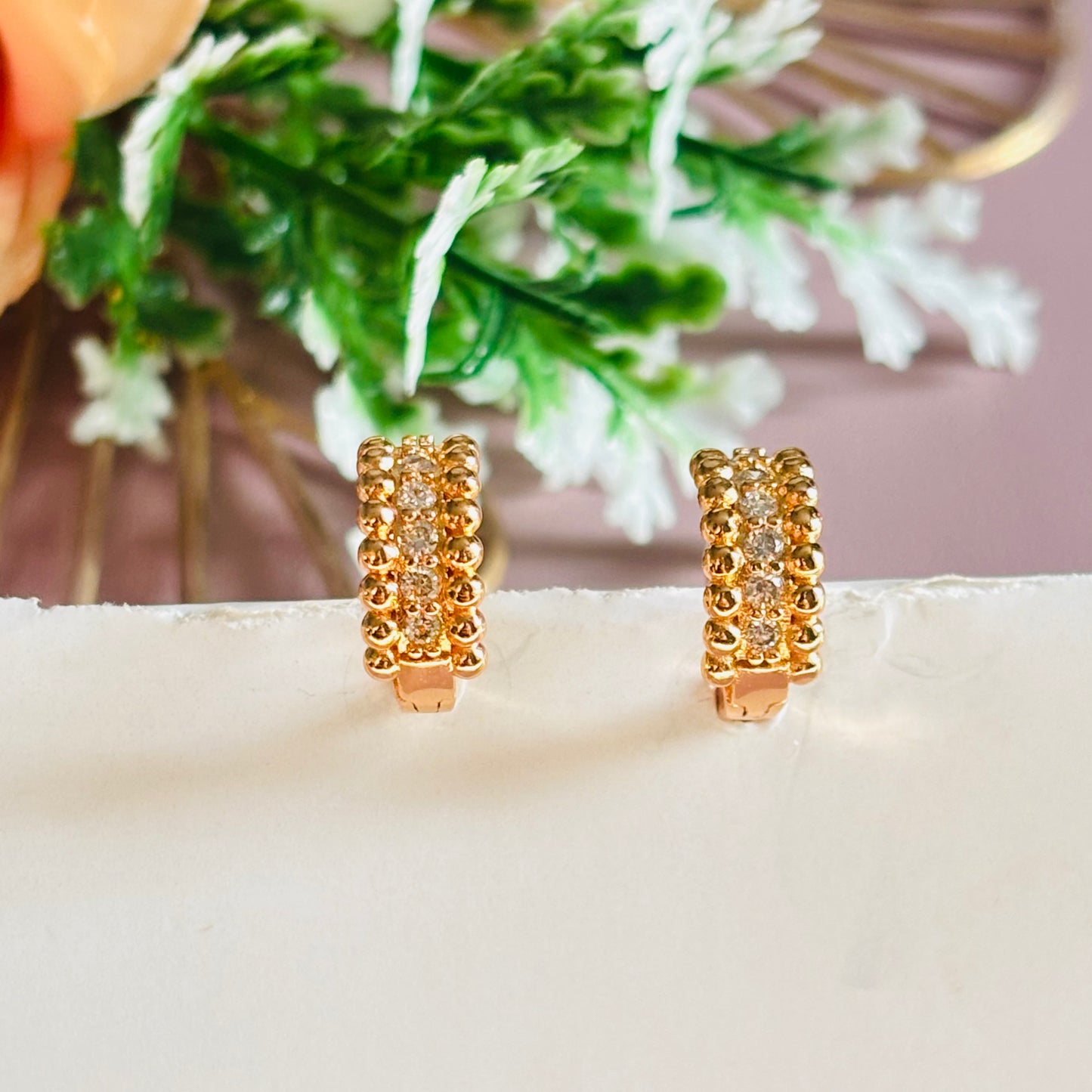 Classic Golden Hoop Earrings