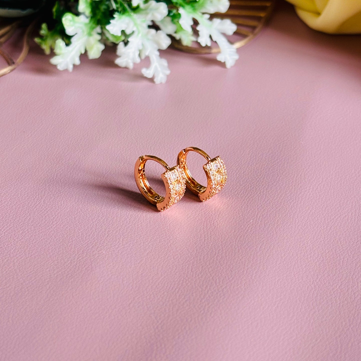 Elegant AD Hoop Earrings