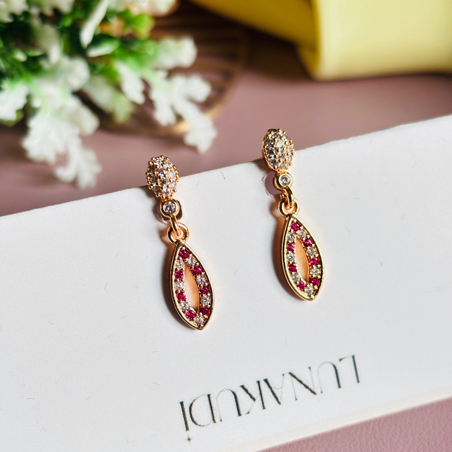 Drop Leaf Earrings