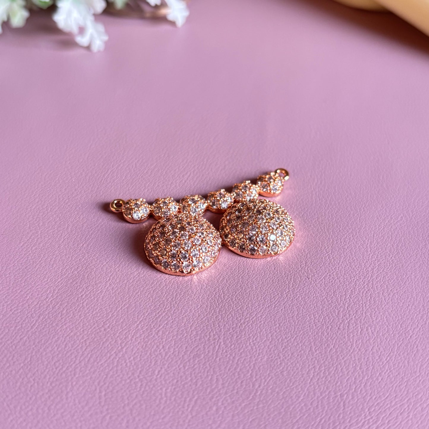 Rose Gold Pendant Set (Without Chain)