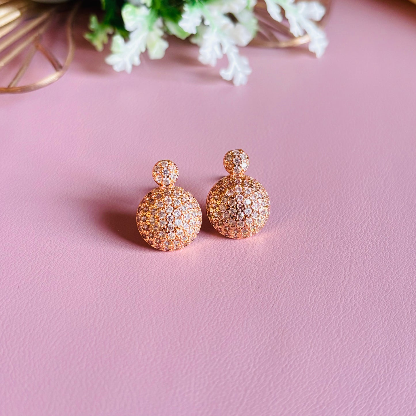 Rose Gold Pendant Set (Without Chain)