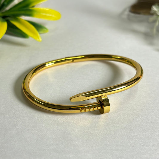 Cartier Golden Nail Bracelet
