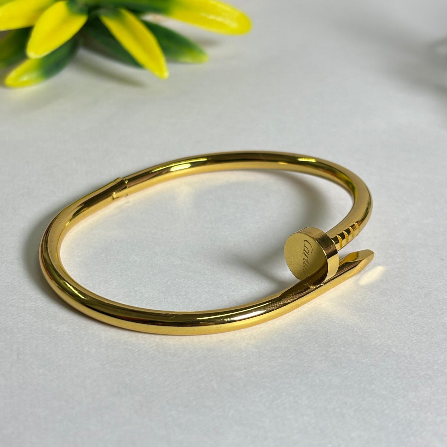 Cartier Golden Nail Bracelet