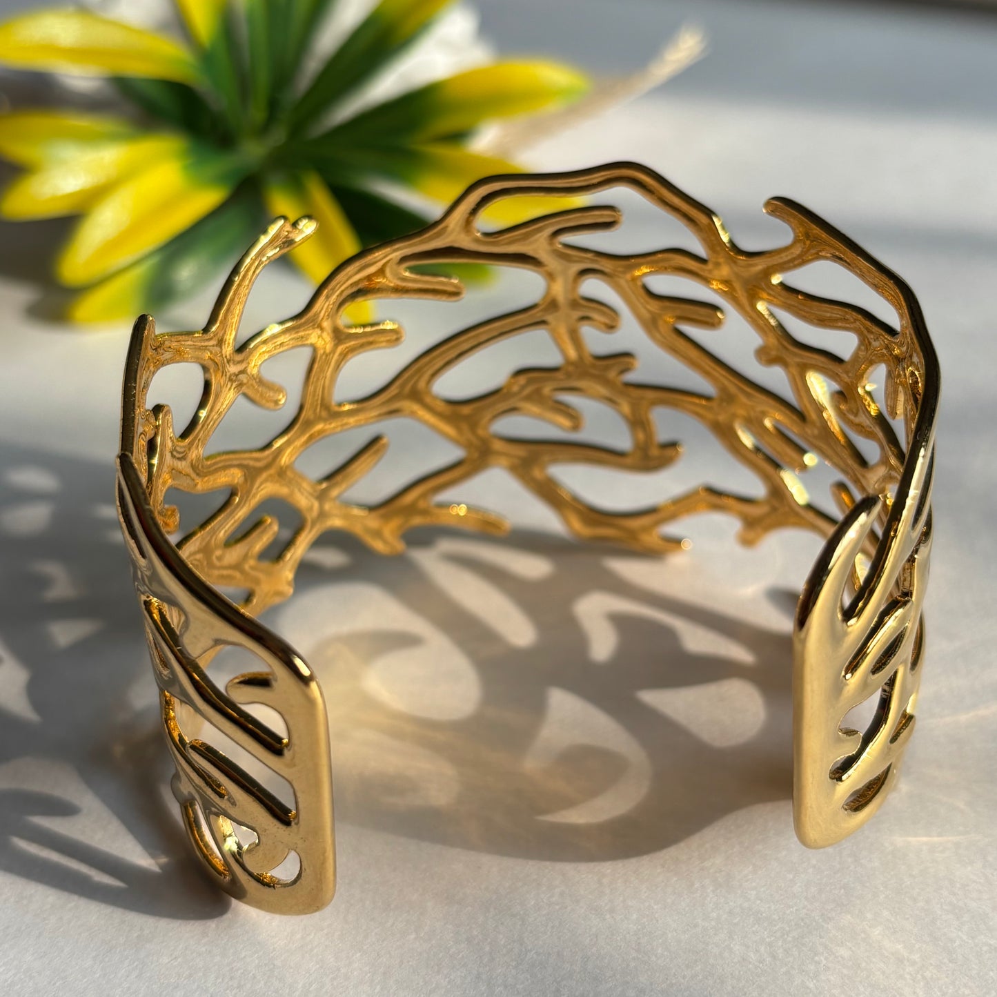 Melted Gold Bracelet