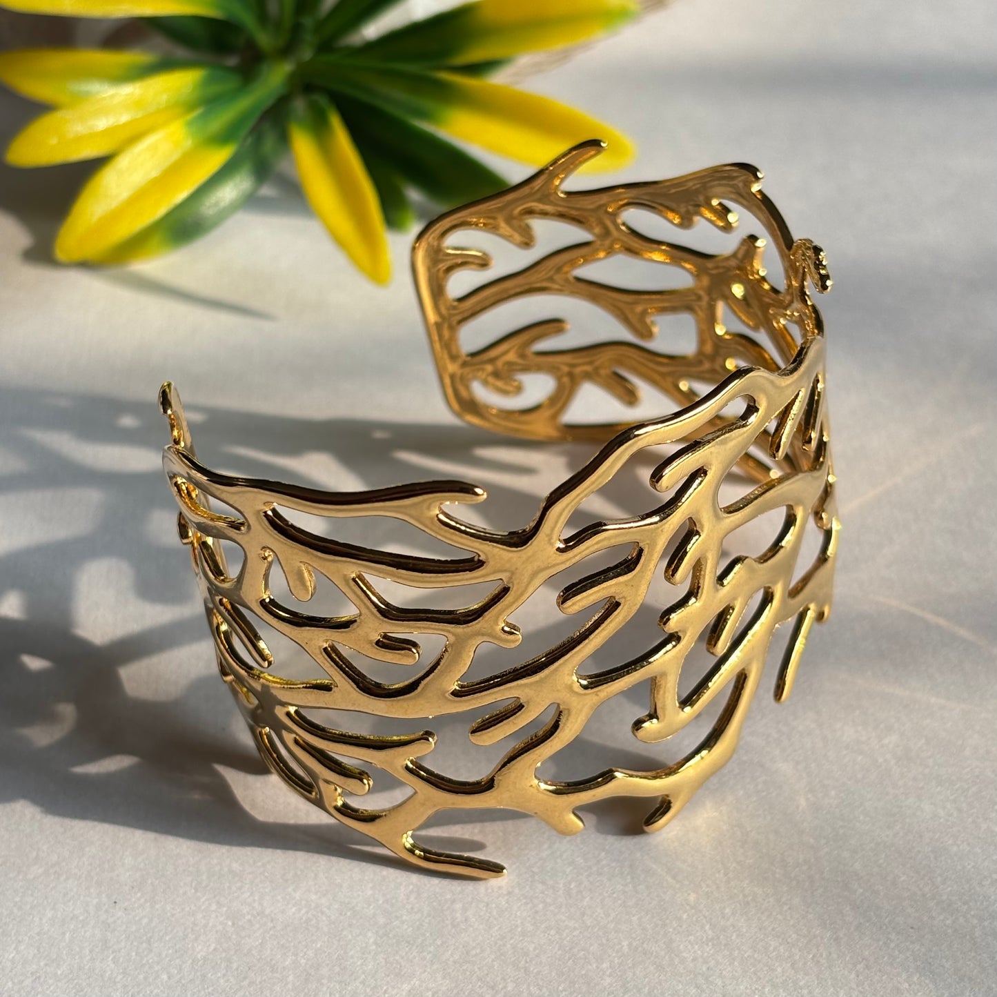Melted Gold Bracelet
