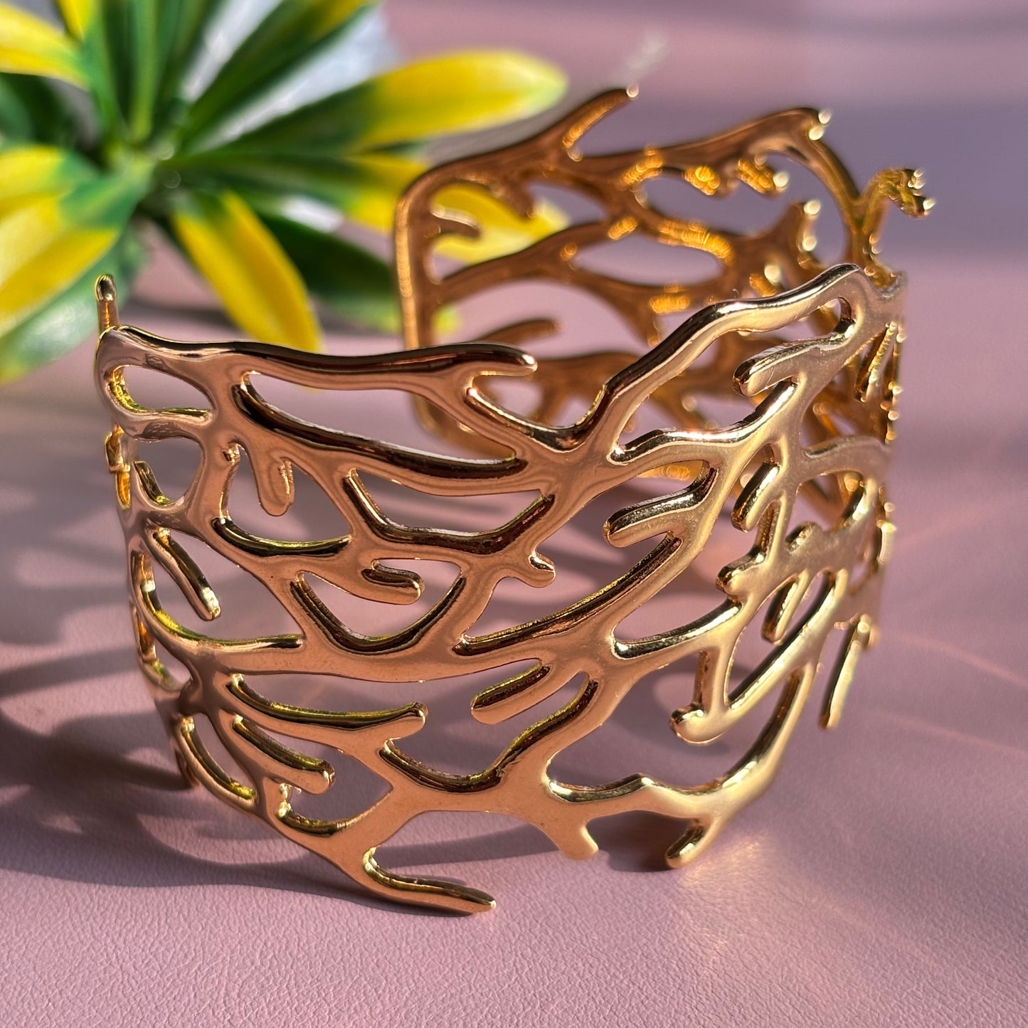 Melted Gold Bracelet