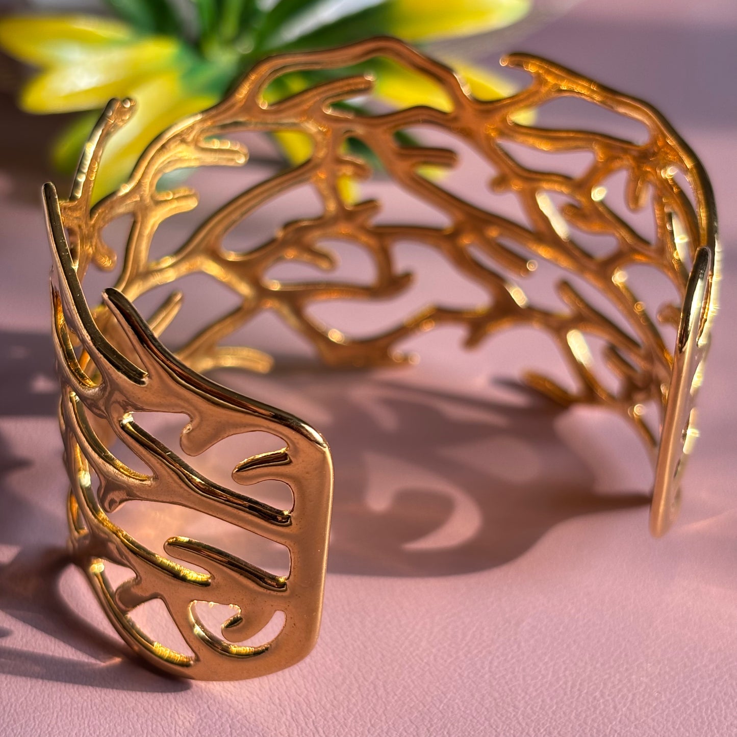 Melted Gold Bracelet