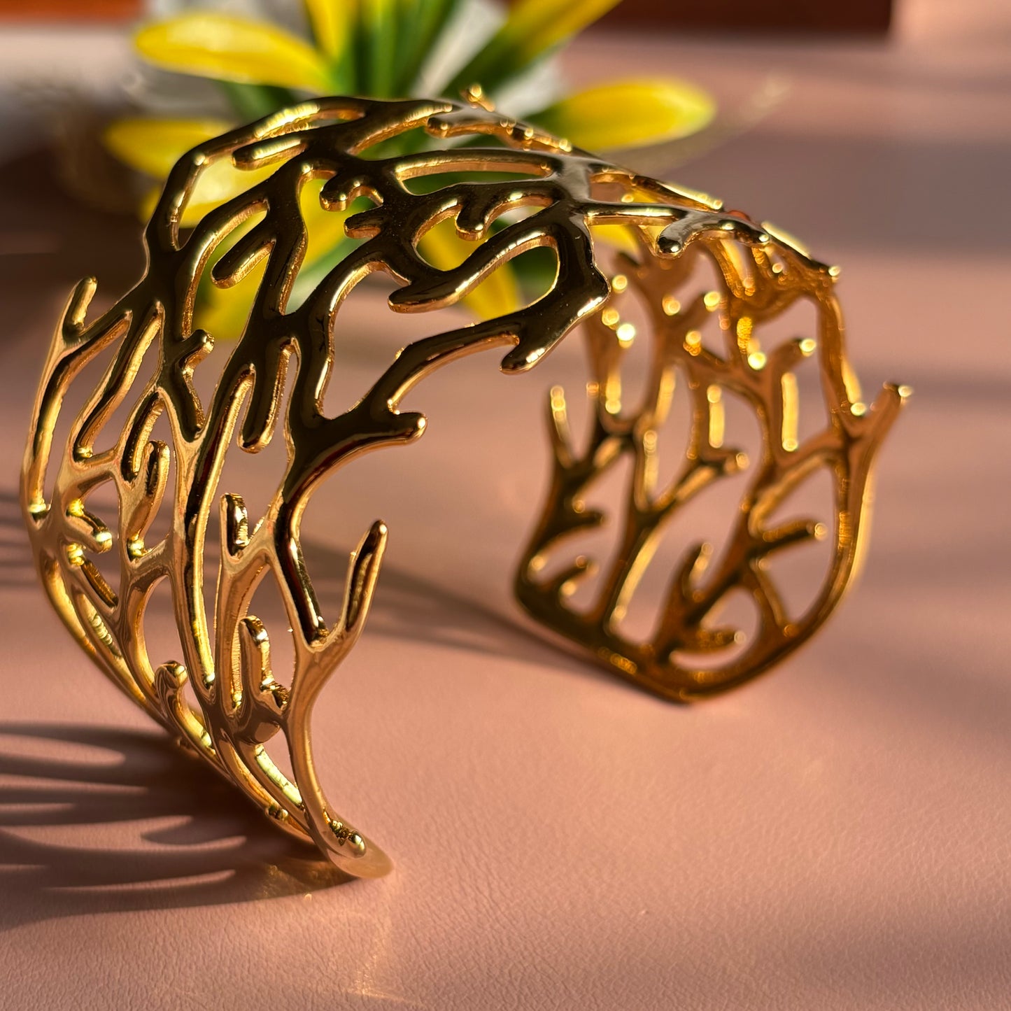 Melted Gold Bracelet
