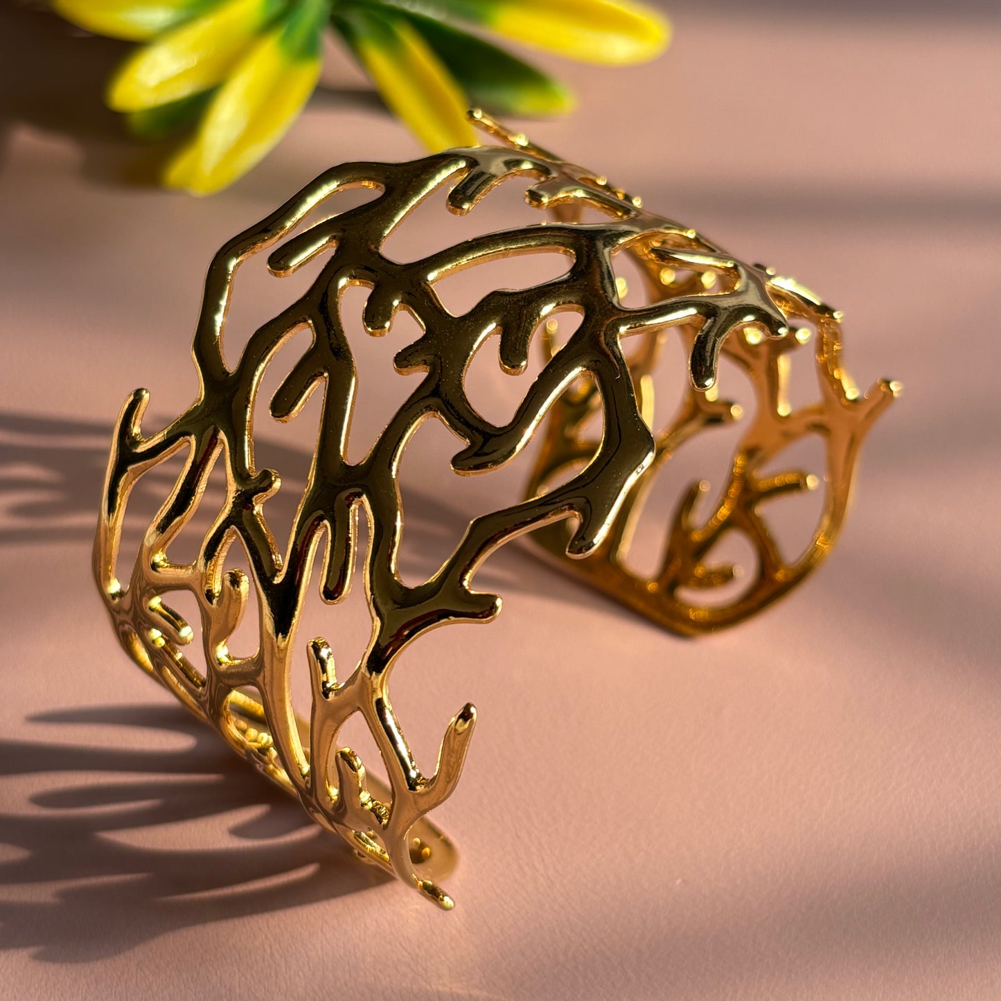 Melted Gold Bracelet