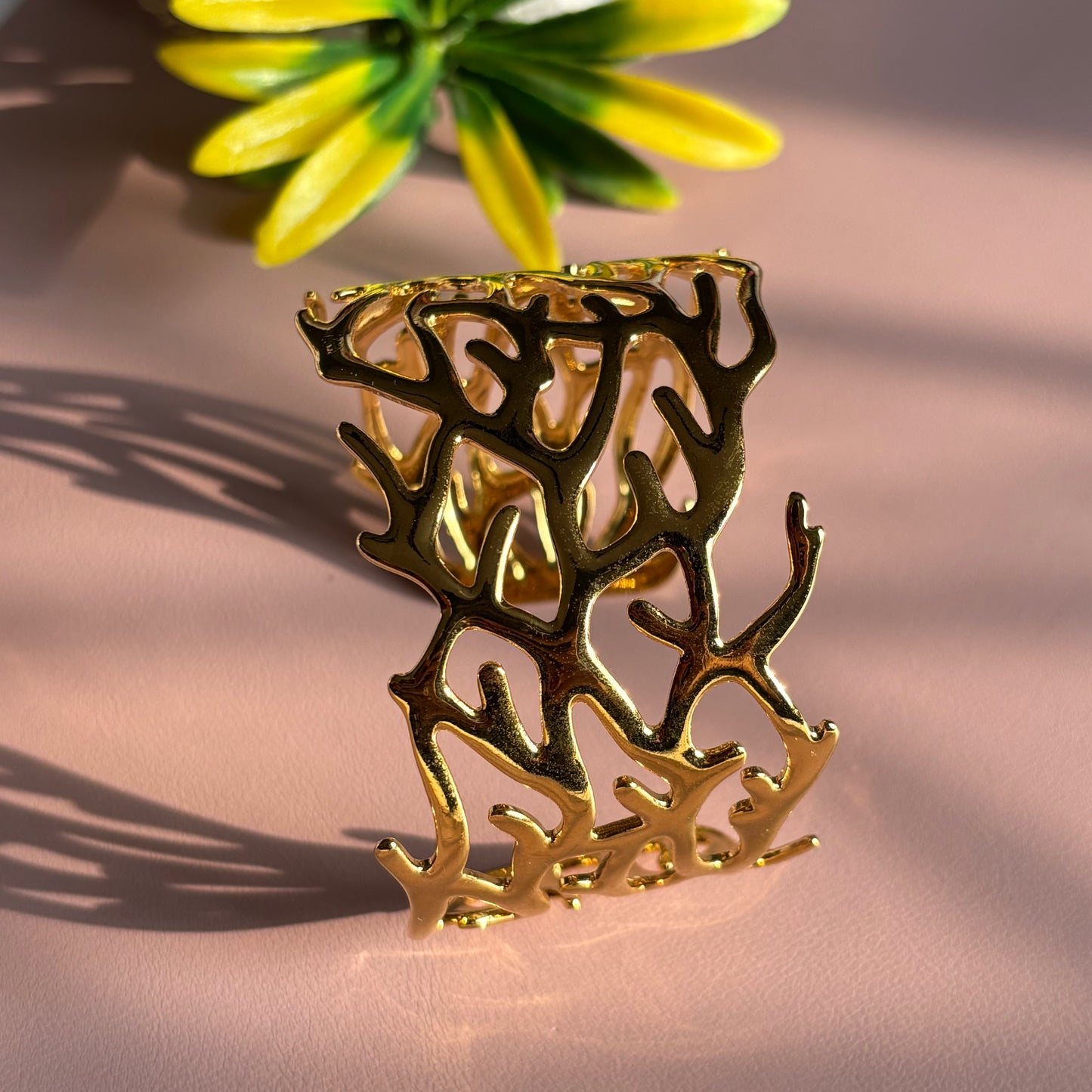 Melted Gold Bracelet
