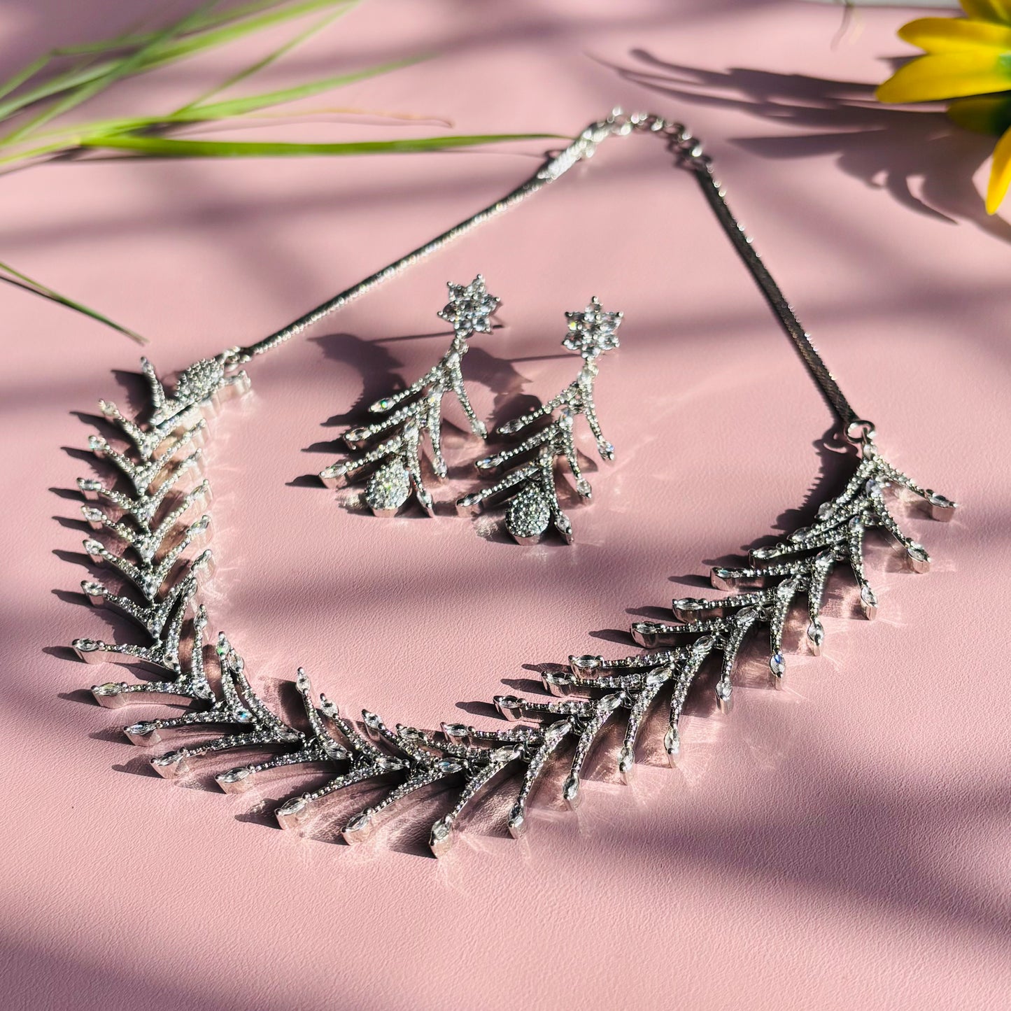Crystal Pine AD Necklace