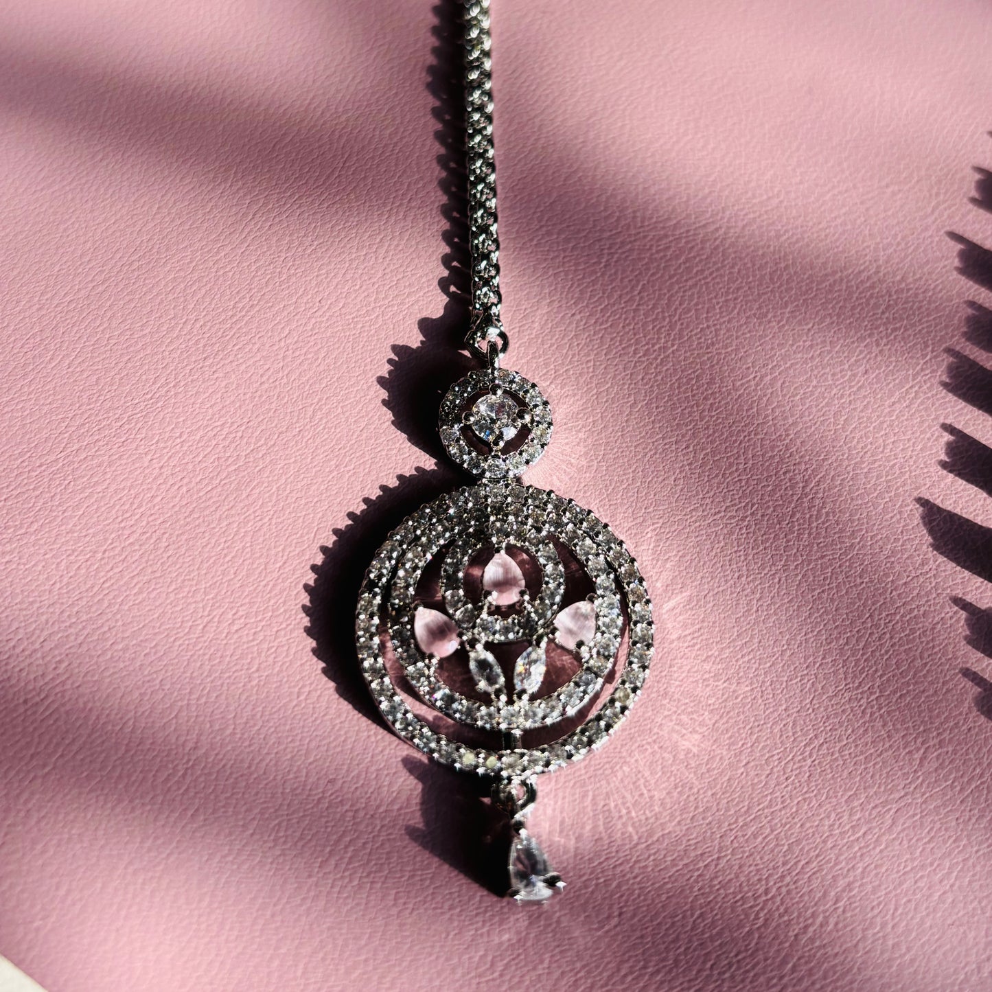 Chand Bali Elegant AD Necklace