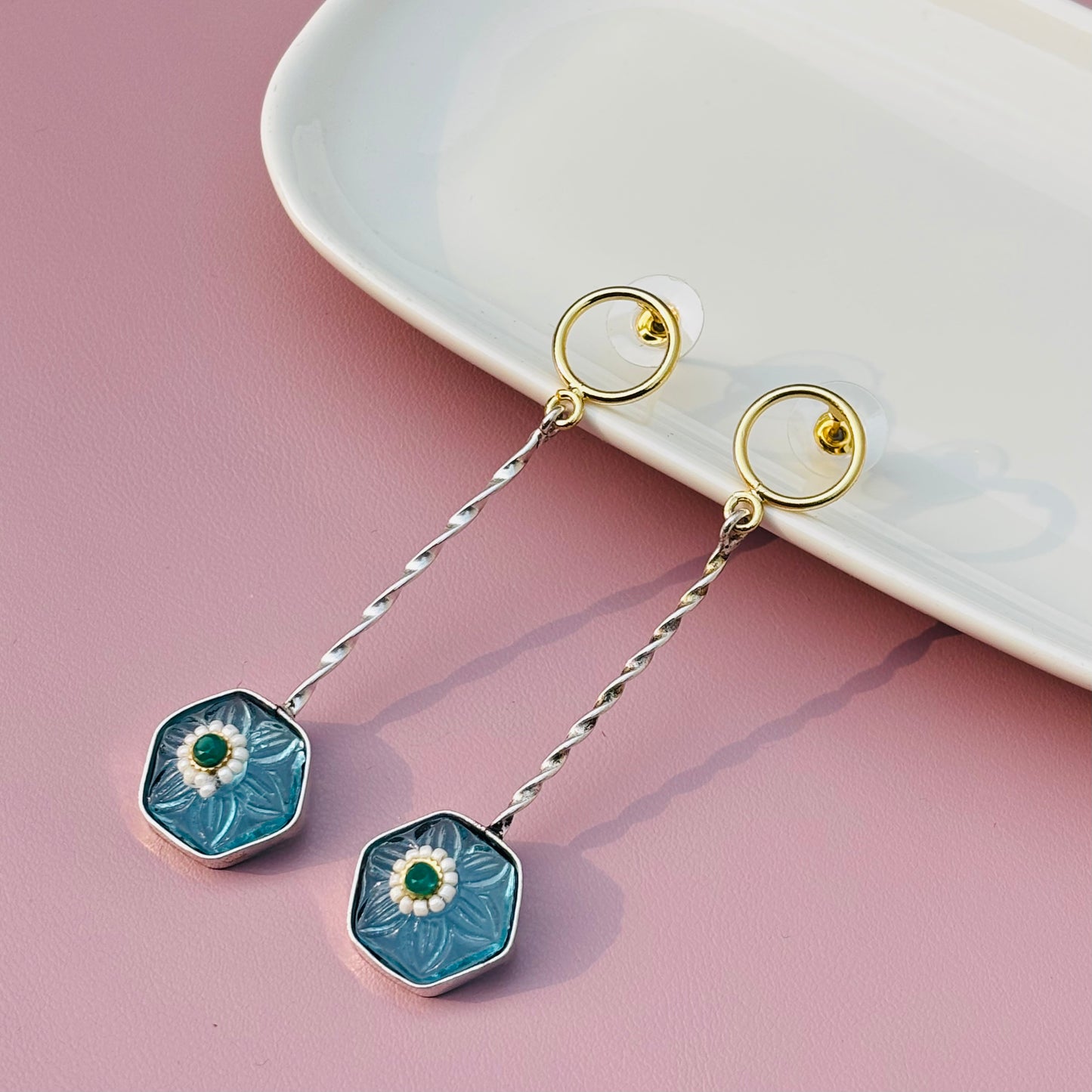 Hexa Bloom Earrings