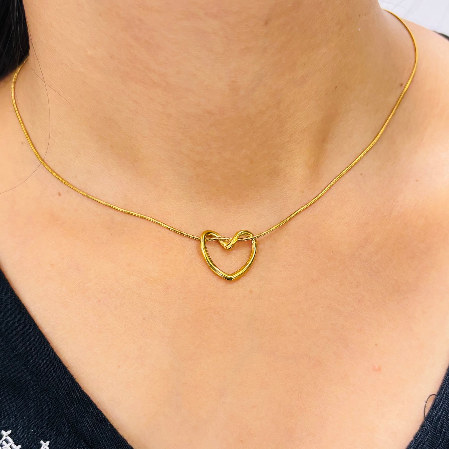 Golden Heart Pendant