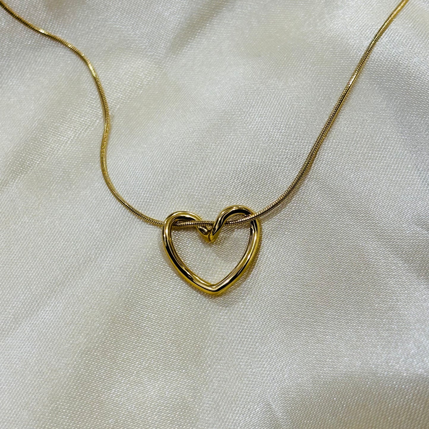 Golden Heart Pendant