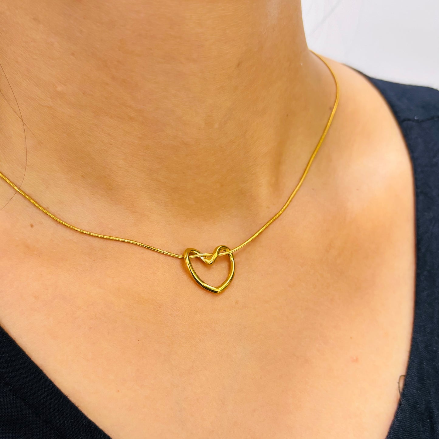Golden Heart Pendant