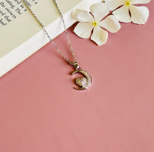 Luna Heart Pendant