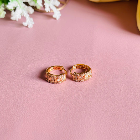 Elegant AD Hoop Earrings