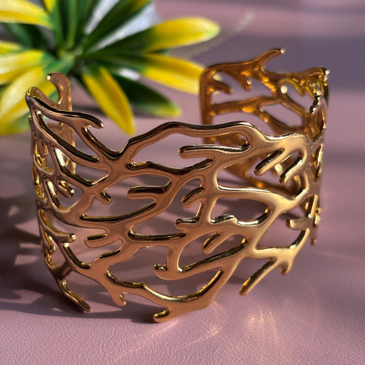Melted Gold Bracelet