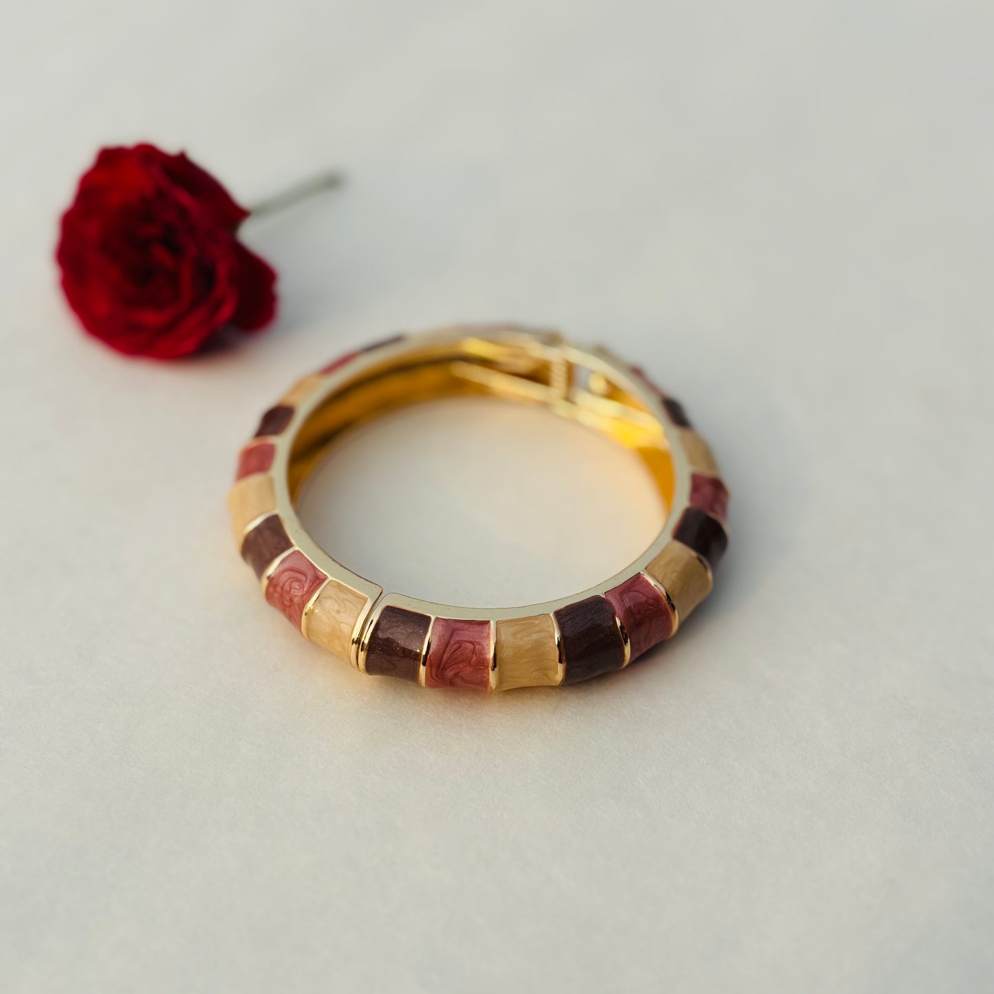 Rosewood Hinged Bracelet