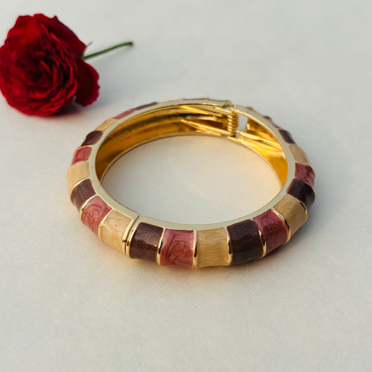 Rosewood Hinged Bracelet