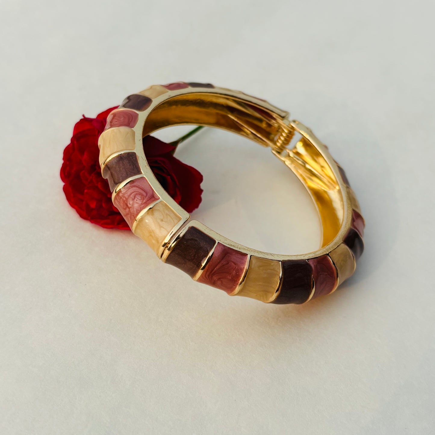 Rosewood Hinged Bracelet