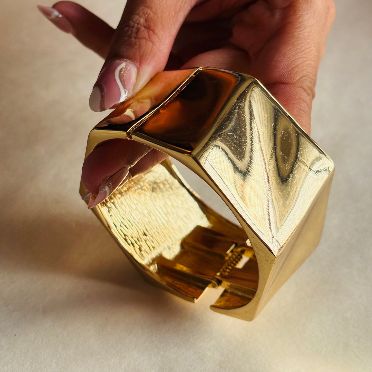 Hexa Golden Bracelet